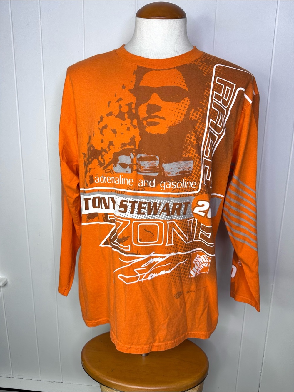 Winners Circle Y2K Tony Stewart Home Depot NASCAR Shirt